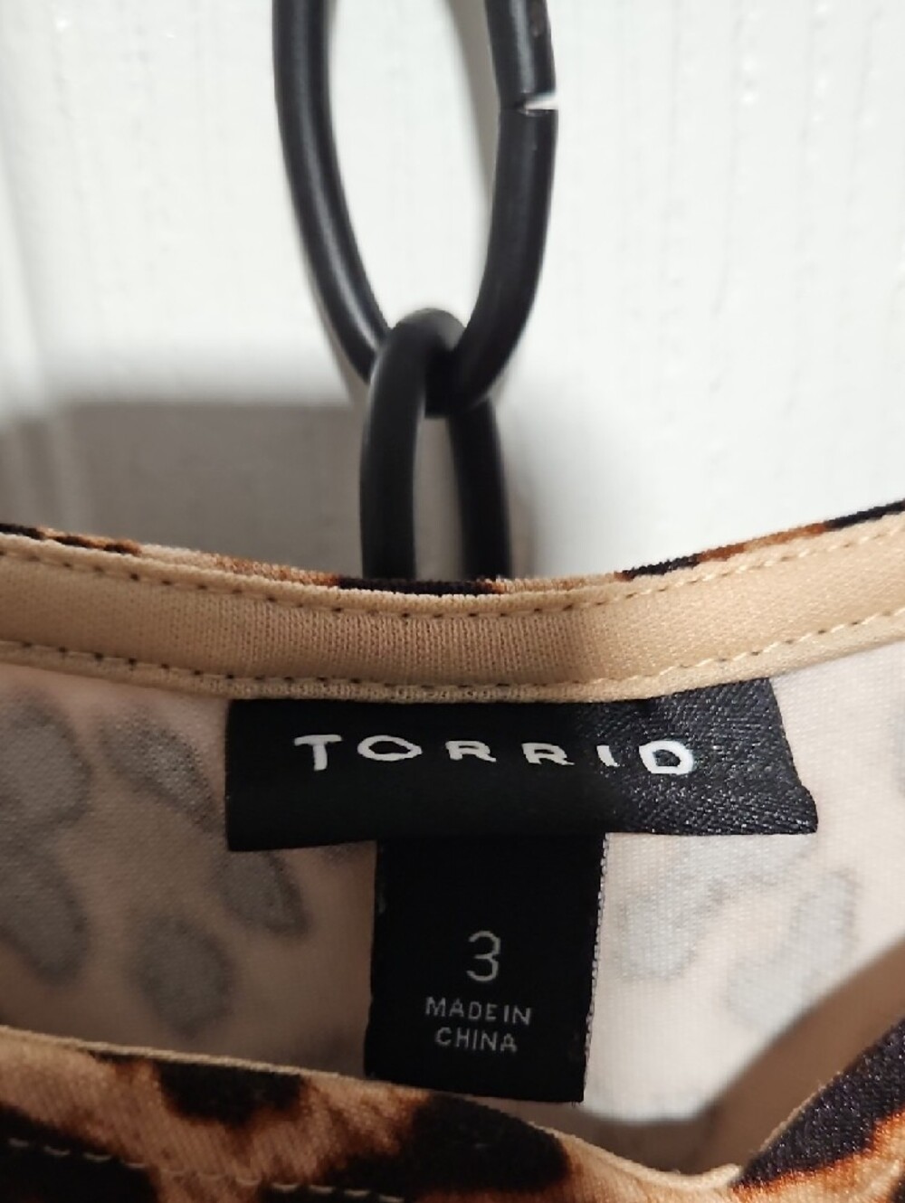 torrid Leopard Print Midi Dress in Tan, Brown and Black - Picture 2 of 5